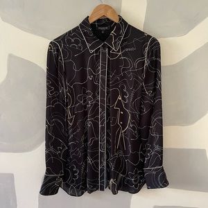 Lafayette 148 Scottie Blouse